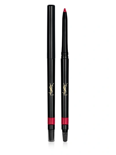 Saint Laurent Dessin Des Levres Lip Liner Pencil In Red