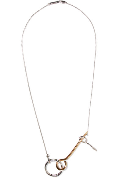 Balenciaga Tools Gold And Palladium-plated Necklace | ModeSens