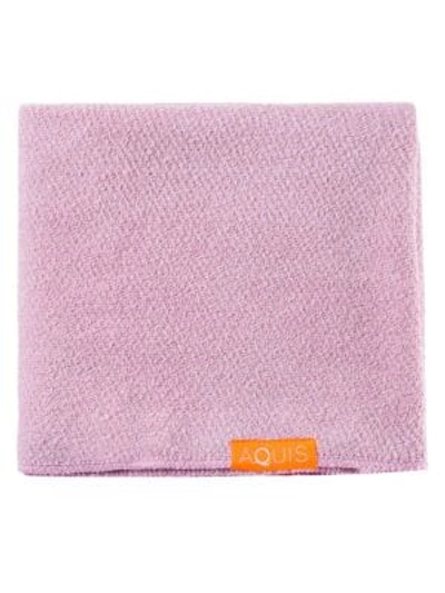 Aquis Lisse Luxe Hair Towel In Desert Rose