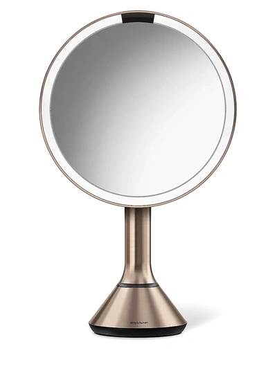 Simplehuman 8&#148 Sensor Makeup Mirror With Brightness Control, Rose-tone In Rose Gold-tone