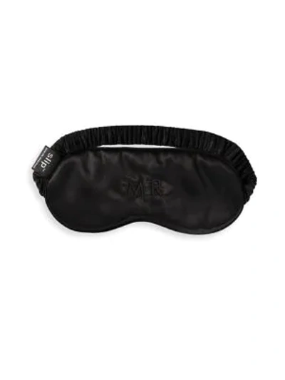 Slip Groom Sleep Mask In Black