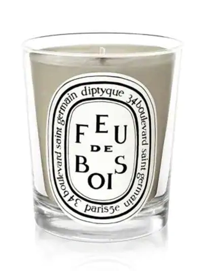 Diptyque Feu De Bois Scented Mini Candle In Size 1.7-2.5 Oz.