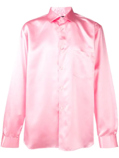 Comme Des Garcons Homme Deux Comme Des Garcons Homme Plus Shirts In Pink Modesens