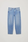 Cos Tapered Leg Jeans In Blue