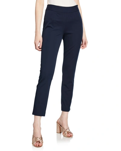 Kobi Halperin Uma Skinny-leg Pants In Midnight Blue