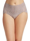 Hanky Panky Retro Lace V-kini Panty In Steel