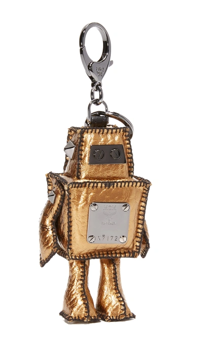 Mcm Robot Charm In Dark Gold ModeSens