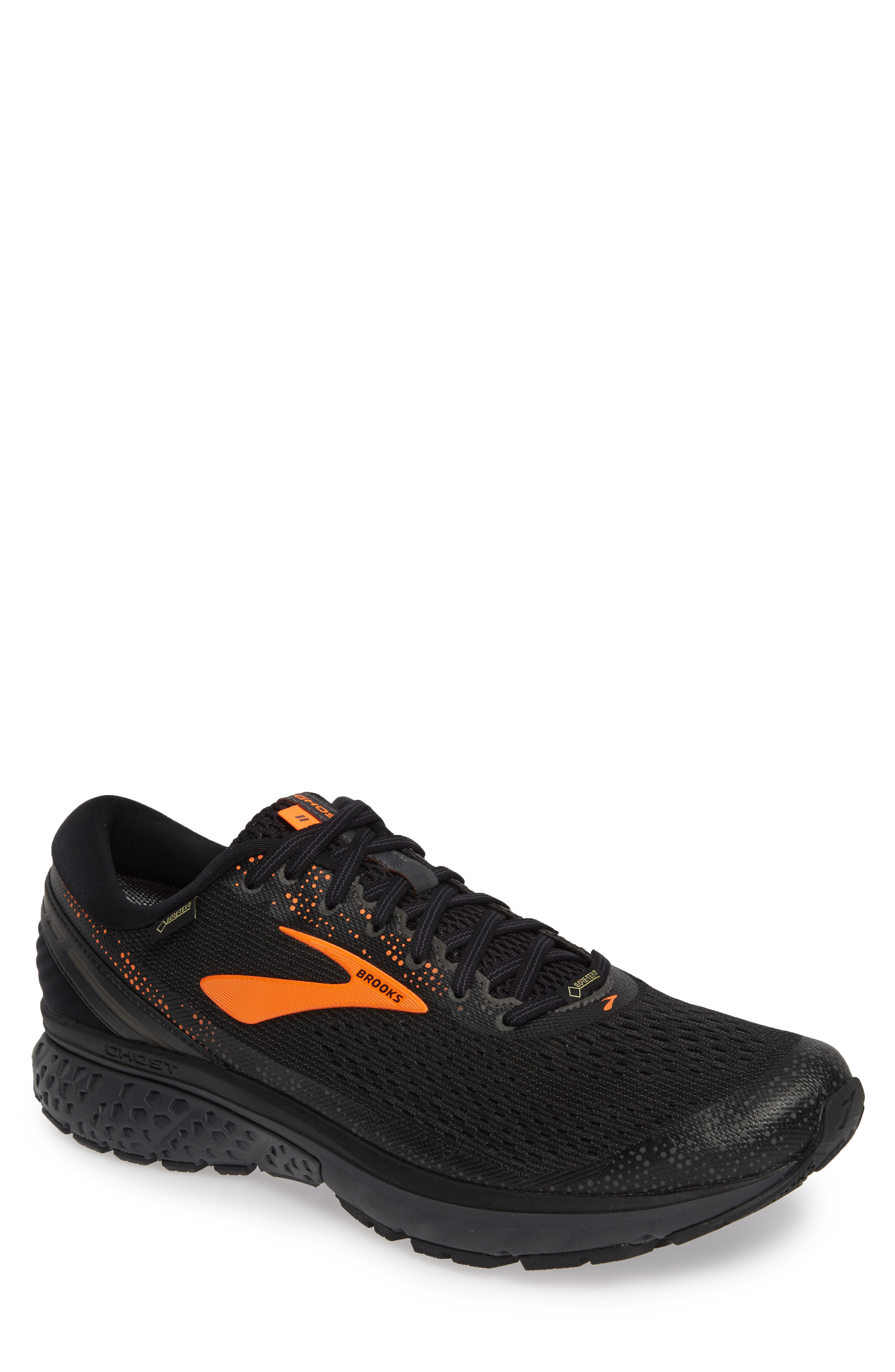 brooks ghost 11 black orange