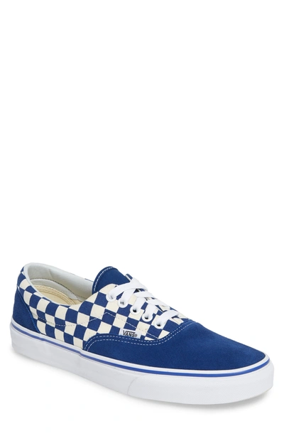 Vans 'era' Sneaker In Blue/ White Primary Check | ModeSens