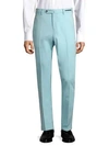 Pt01 Super-stretch Kinetic Trousers In Powder Blue