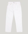 Re/done Stove Pipe Jeans In White