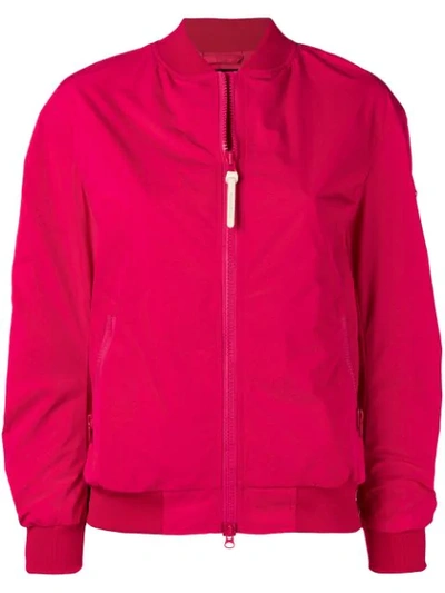 Woolrich Bomber Jacket In Pink