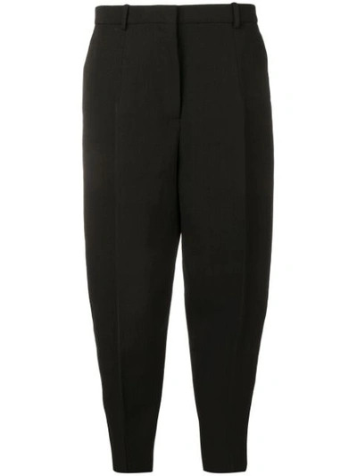 Jil Sander Baggy Tailored Trousers In Black