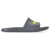 Nike Men's Kawa Slide Sandals In Grey Size 8.0