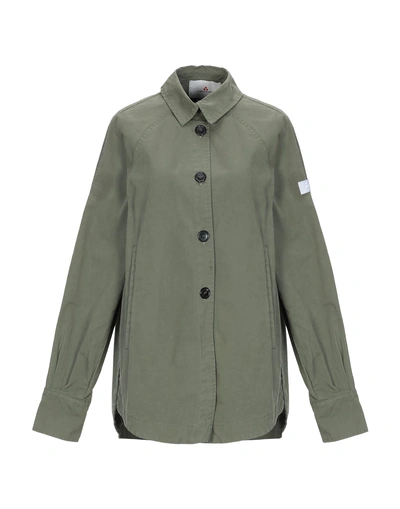 Peuterey Shirts In Military Green