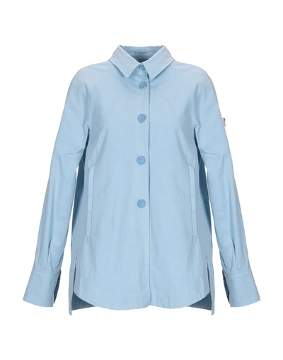 Peuterey Shirts In Sky Blue