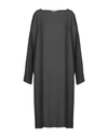 Crossley Knee-length Dress In Steel Grey