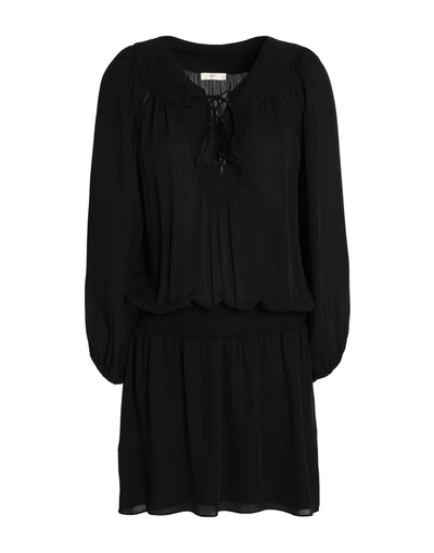 Joie Short Dresses In Black