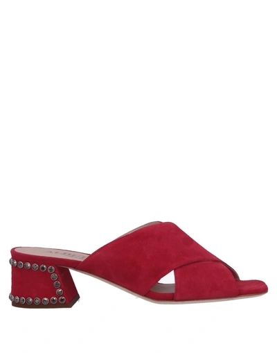 Alberto Gozzi Sandals In Red