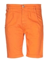 Daniele Alessandrini Shorts & Bermuda In Orange