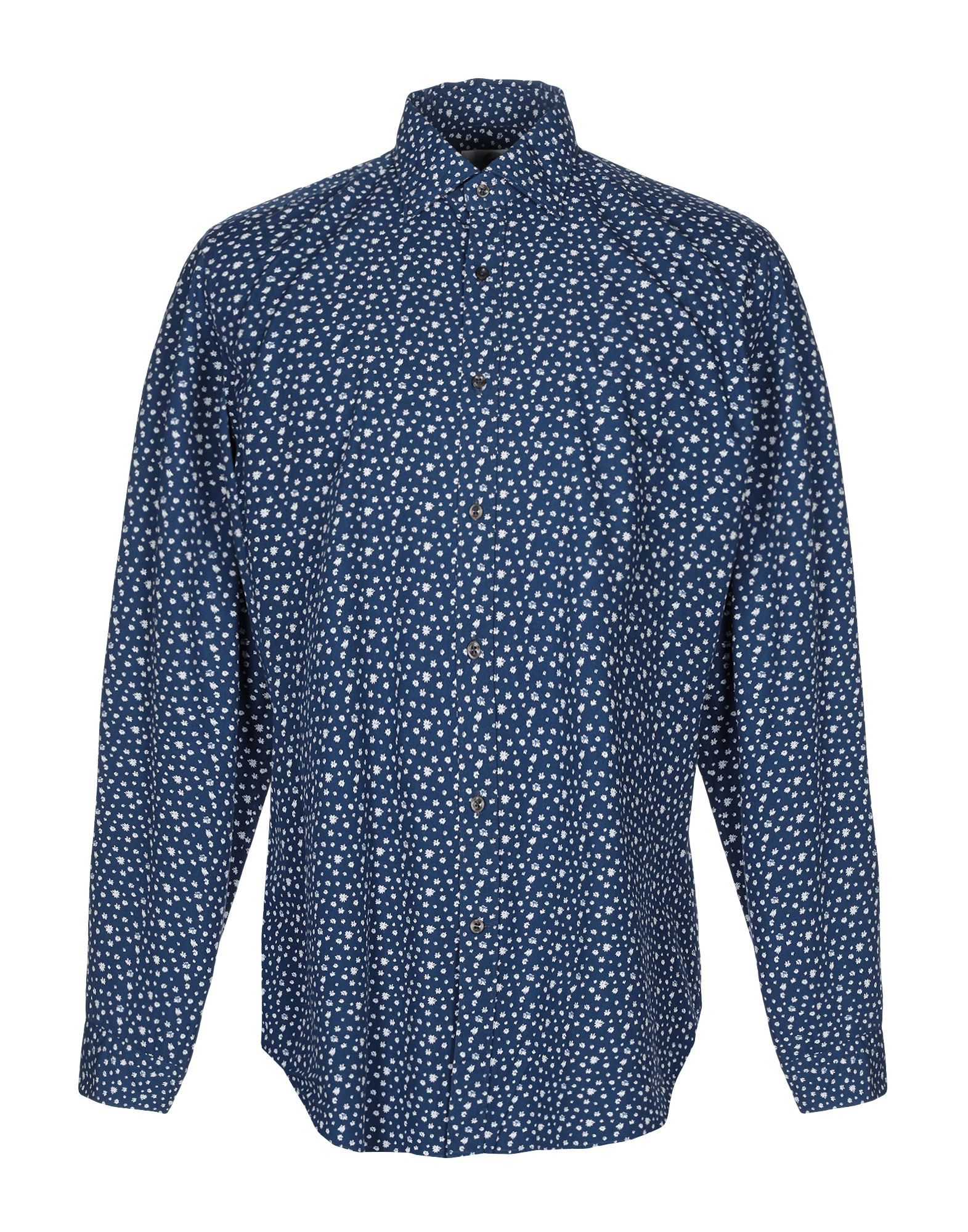 Henderson Patterned Shirt In Blue | ModeSens