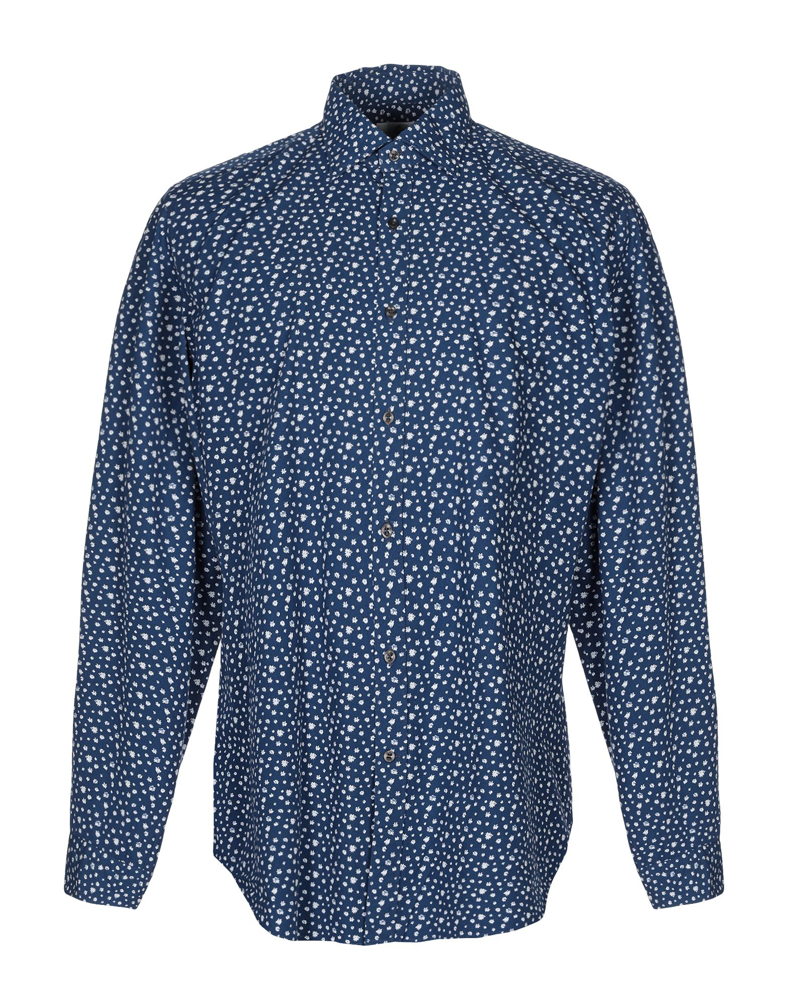 Henderson Patterned Shirt In Blue ModeSens