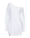 Philipp Plein Short Dresses In White