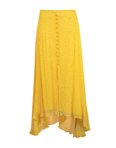 Bec & Bridge Long Skirts In Yellow
