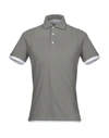 Brunello Cucinelli Polo Shirts In Military Green