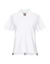 Thom Browne Polo Shirt In White