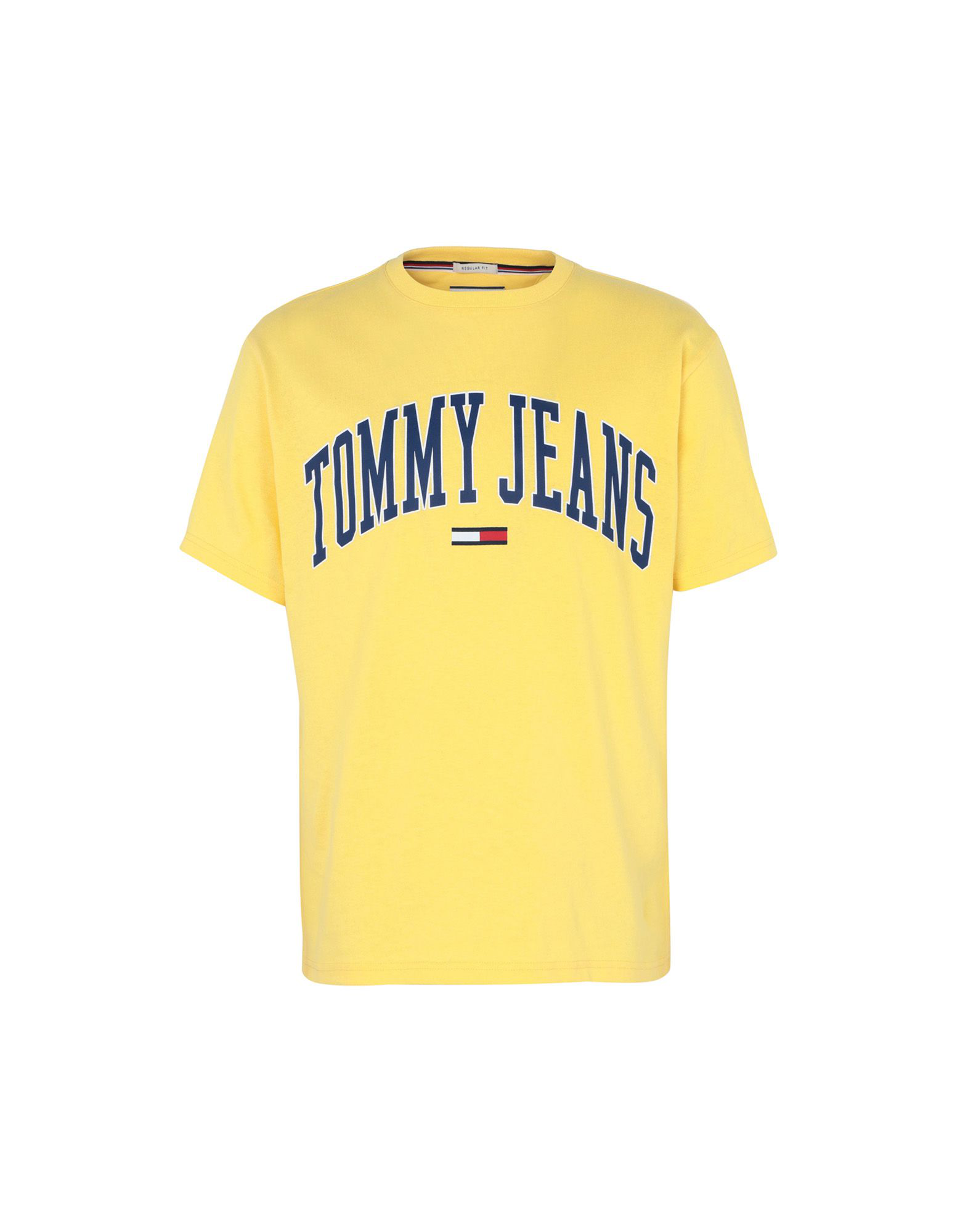 yellow tommy jeans shirt
