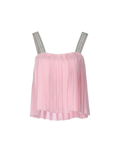 American Retro Top In Pink