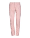 Dondup Denim Pants In Pastel Pink