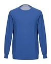 Jeordie's Sweater In Bright Blue