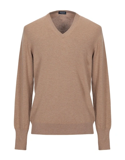 Drumohr Sweaters In Brown