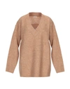 Ganni Sweater In Brown