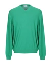 Fedeli Cashmere Blend In Green