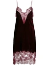 Stella Mccartney Lace Details Slip Dress - Pink