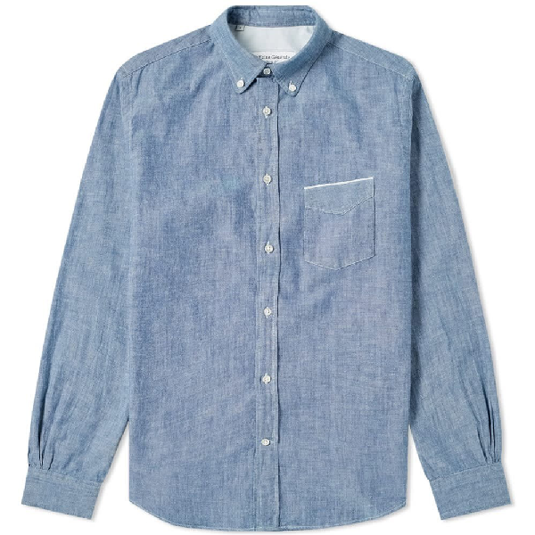 officine generale chambray shirt