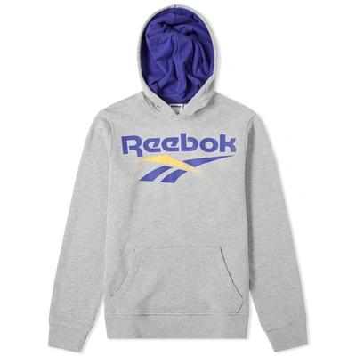Reebok Vector Hoody In Grey