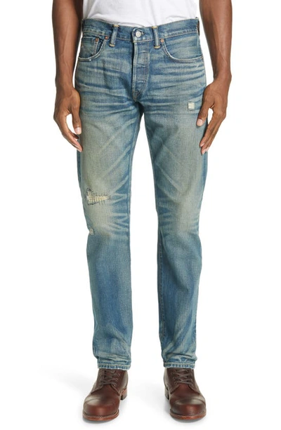 Rrl Slim Fit Jeans In Ridgway Wash