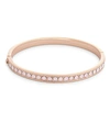 Ted Baker Clemara Crystal Bangle In Nude Pink