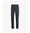 Ted Baker Slim-fit Stretch-cotton Chinos In Navy