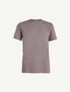 Allsaints Tonic Crewneck Cotton-jersey T-shirt In Core Grey