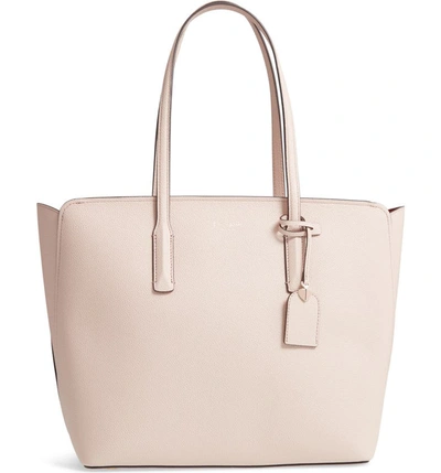 Kate Spade Large Margaux Leather Tote - Pink In Pale Vellum