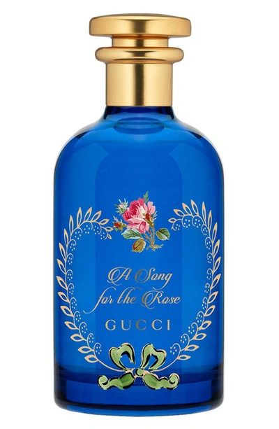 Gucci The Alchemist's Garden A Song For The Rose Eau De Parfum, 3.4 Oz./ 100 ml In White