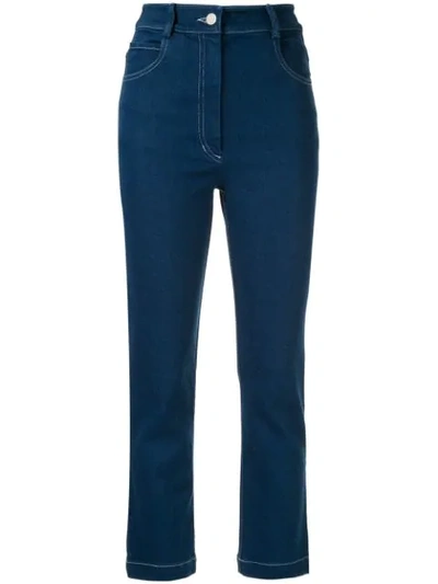 Manning Cartell Denim Debutantes Cropped Jeans In Blue
