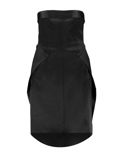 Amanda Wakeley Short Dress In Black