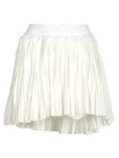 Isabel Marant Dinky Mini Skirt Pleated In White