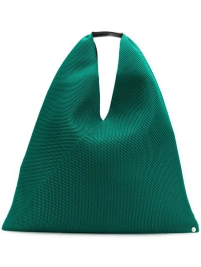 Mm6 Maison Margiela Japanese Tote Bag In Green